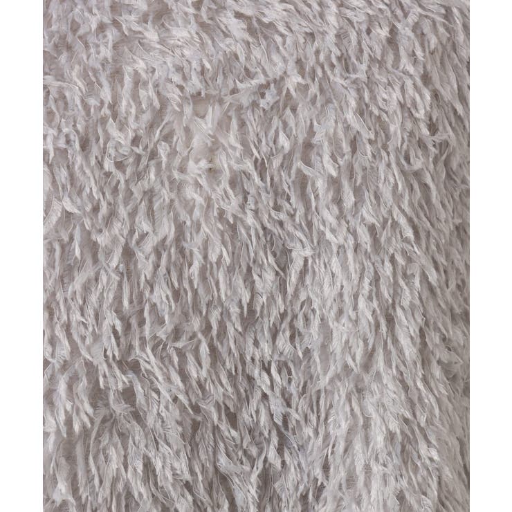 【大きいサイズ】フェザーベスト＋ブラウスセット | eur3 | 詳細画像14 