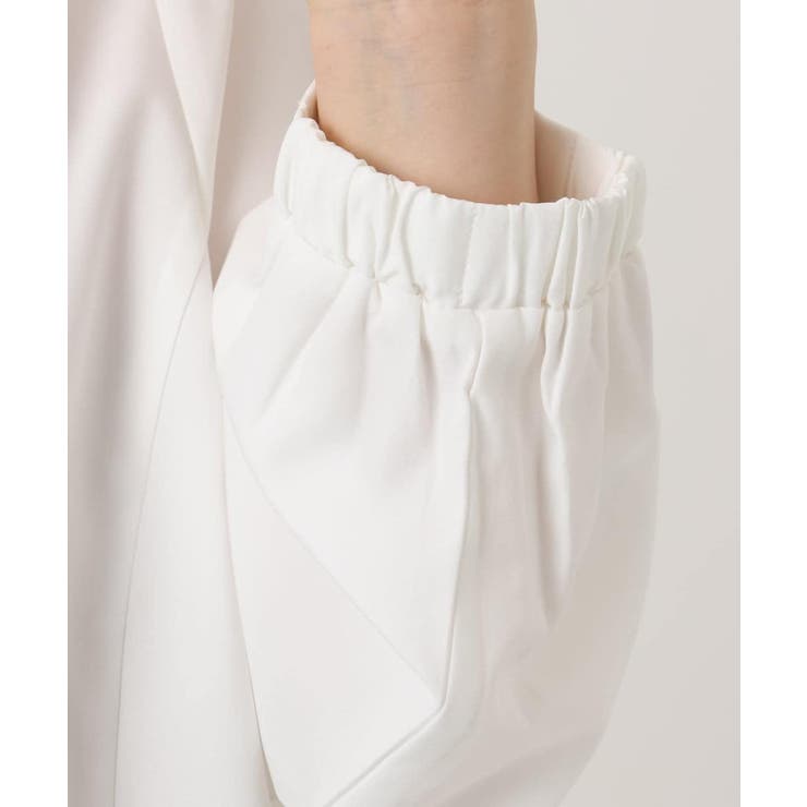 【大きいサイズ】フェザーベスト＋ブラウスセット | eur3 | 詳細画像22 