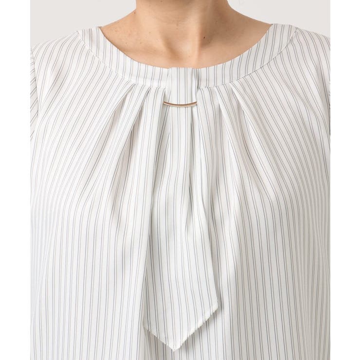 【大きいサイズ/11号サイズあり】ストレッチツイルブラウス | eur3 | 詳細画像11 