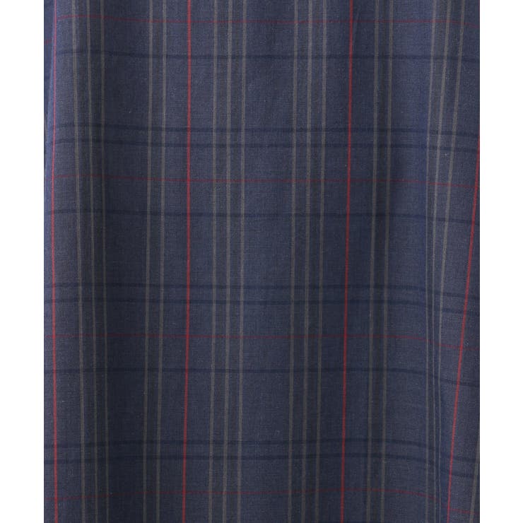 【大きいサイズ】シャーリングチェックブラウス | eur3 | 詳細画像12 