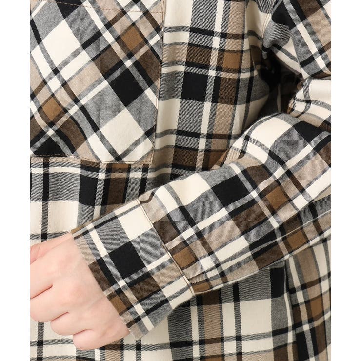 【大きいサイズ】チェック柄ネルシャツ | eur3 | 詳細画像10 