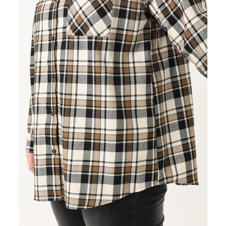 【大きいサイズ】チェック柄ネルシャツ | eur3 | 詳細画像11 