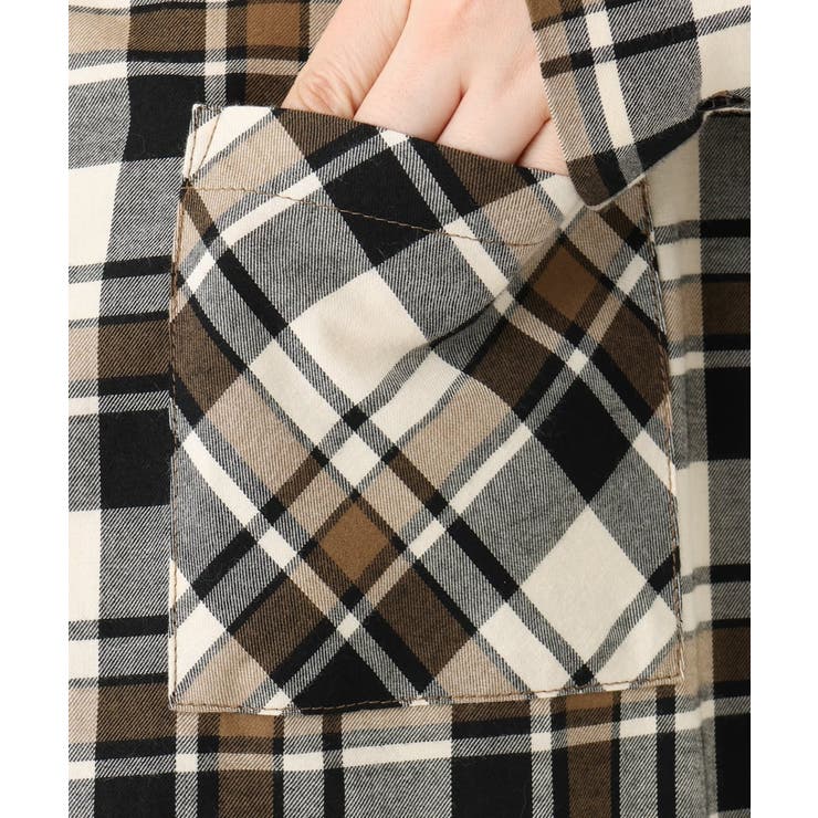 【大きいサイズ】チェック柄ネルシャツ | eur3 | 詳細画像12 