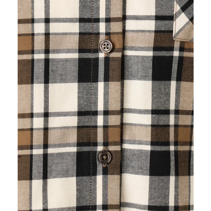 【大きいサイズ】チェック柄ネルシャツ | eur3 | 詳細画像13 