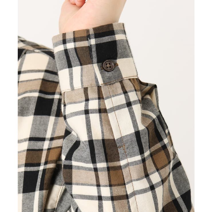 【大きいサイズ】チェック柄ネルシャツ | eur3 | 詳細画像14 