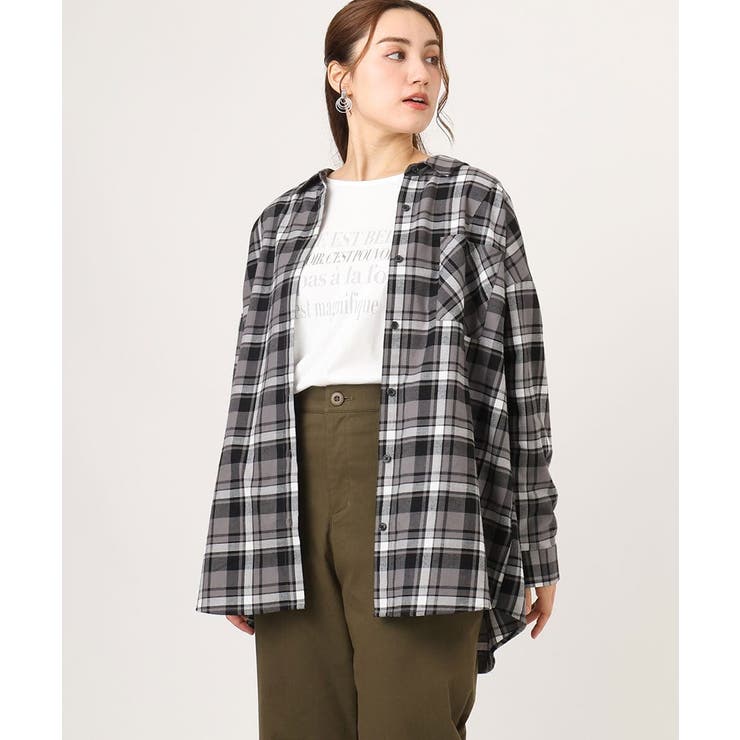 【大きいサイズ】チェック柄ネルシャツ | eur3 | 詳細画像21 