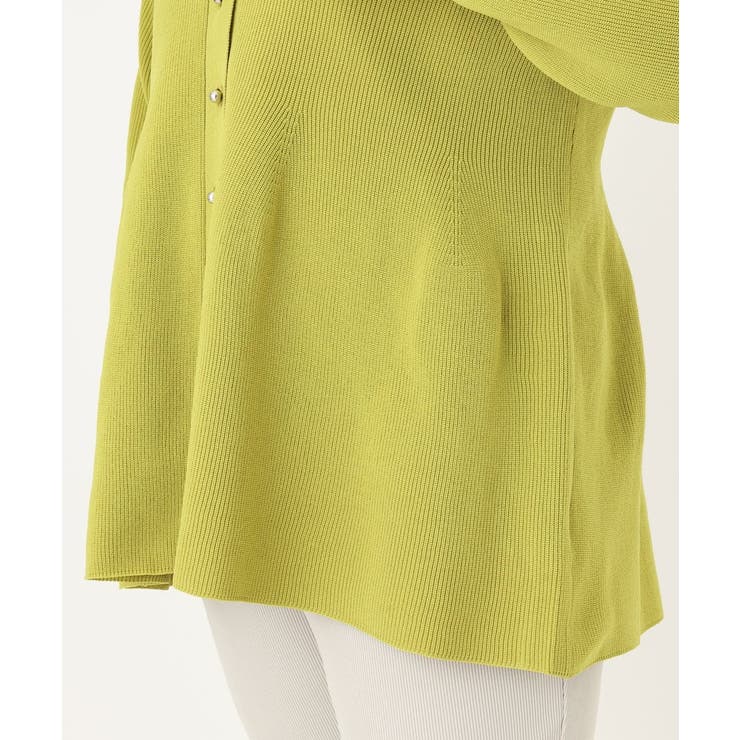 【大きいサイズ】ペプラムニットカーディガン | eur3 | 詳細画像10 