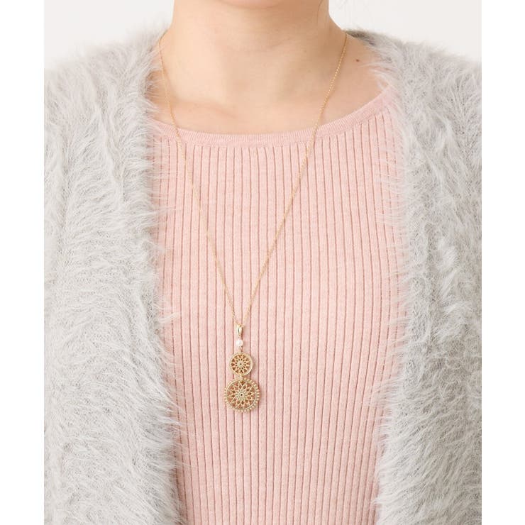 【大きいサイズ】フェザーヤーンロングジレ | eur3 | 詳細画像12 