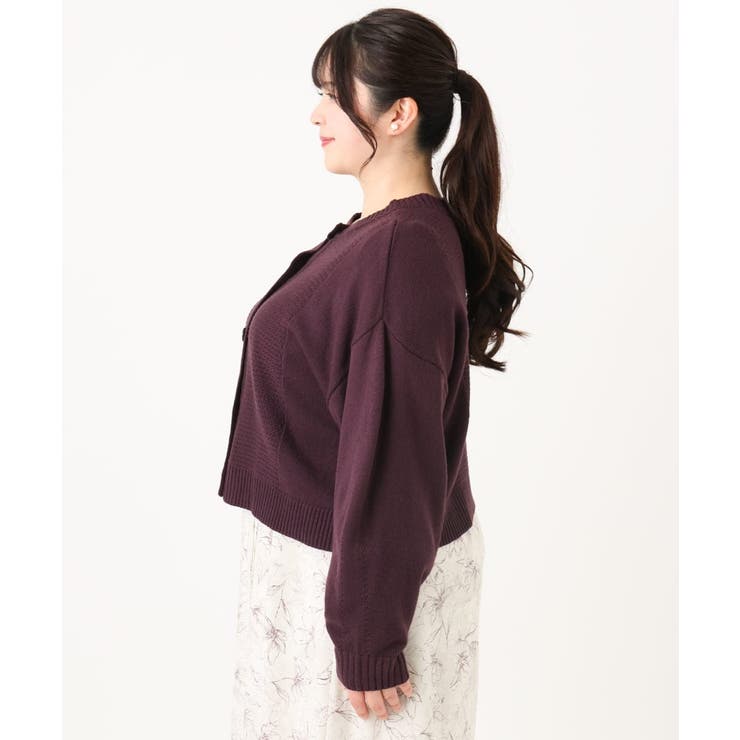 【大きいサイズ】2WAYカーディガン | eur3 | 詳細画像10 