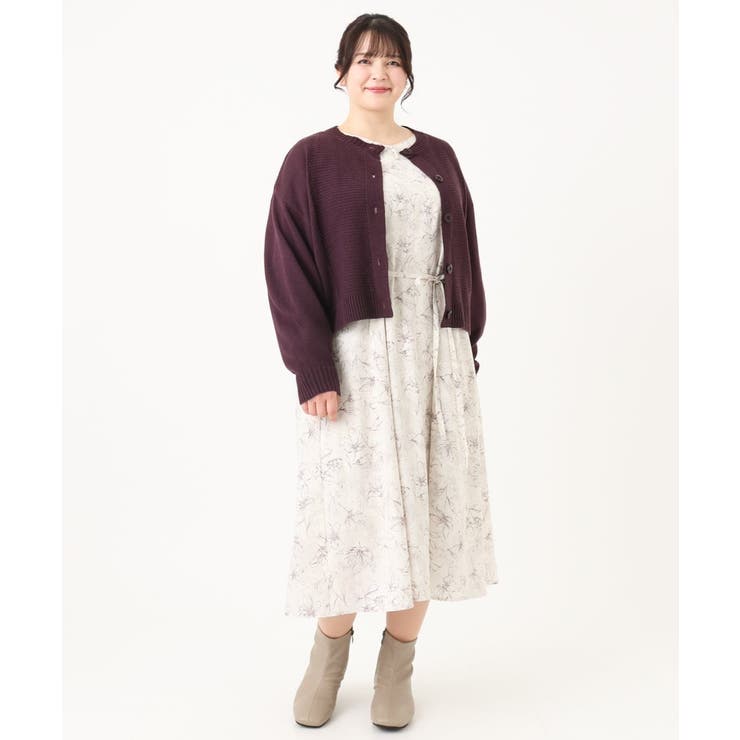 【大きいサイズ】2WAYカーディガン | eur3 | 詳細画像17 