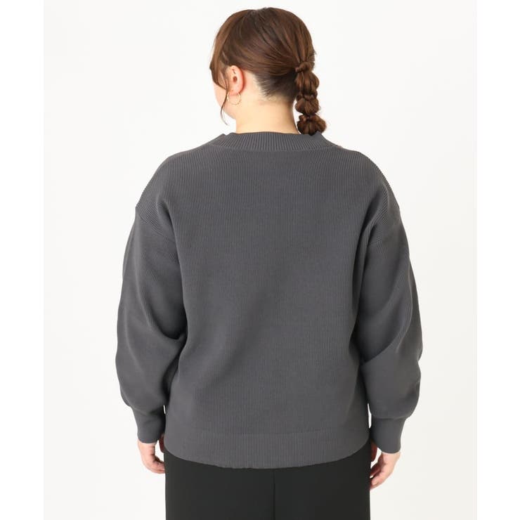 【大きいサイズ】フロントジップカーディガン | eur3 | 詳細画像13 