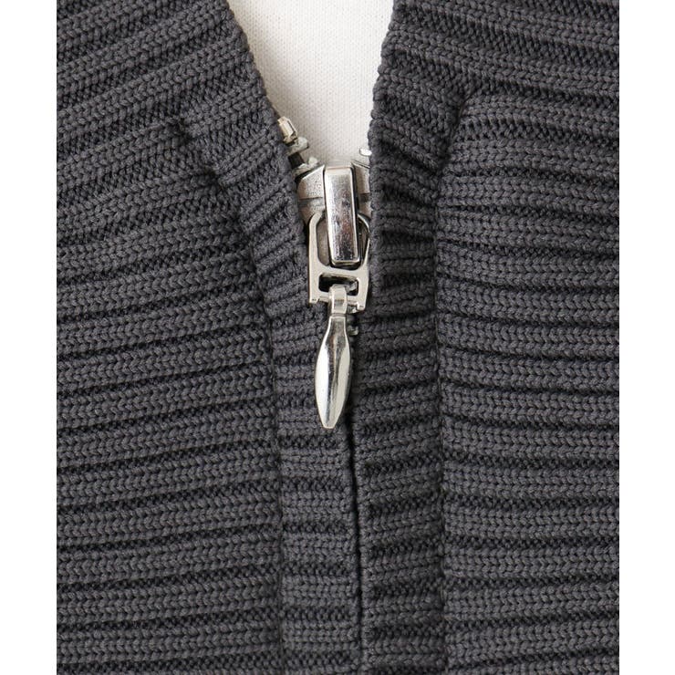 【大きいサイズ】フロントジップカーディガン | eur3 | 詳細画像18 