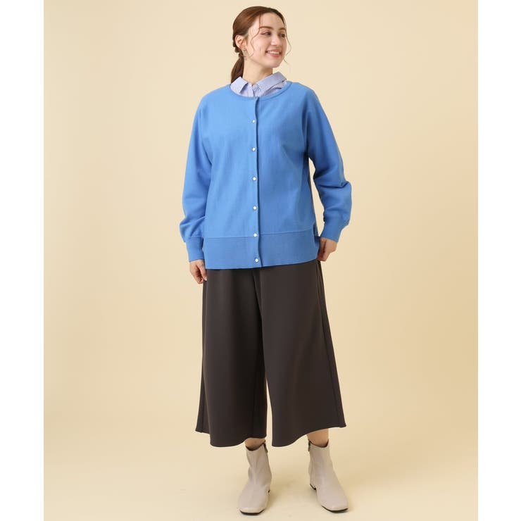 【大きいサイズ/a.v.v×eur3】2WAYカーディガン | eur3 | 詳細画像14 