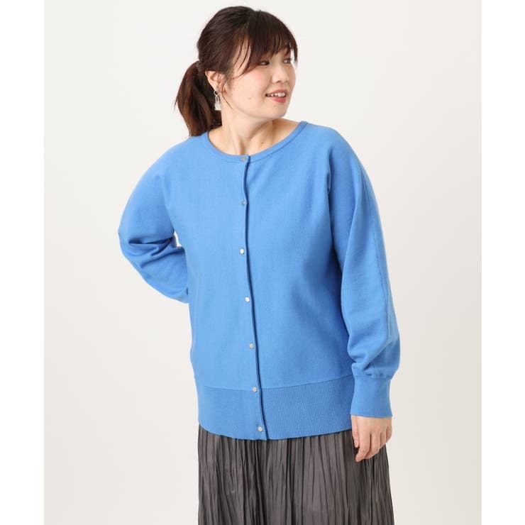 【大きいサイズ/a.v.v×eur3】2WAYカーディガン | eur3 | 詳細画像15 