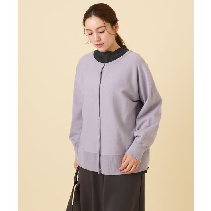 【大きいサイズ/a.v.v×eur3】2WAYカーディガン | eur3 | 詳細画像22 