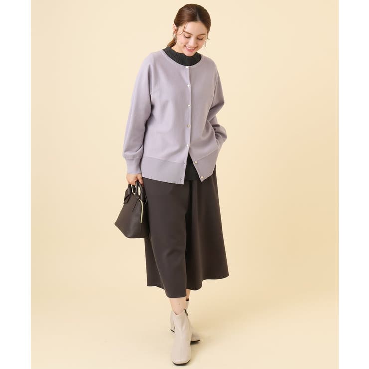 【大きいサイズ/a.v.v×eur3】2WAYカーディガン | eur3 | 詳細画像23 