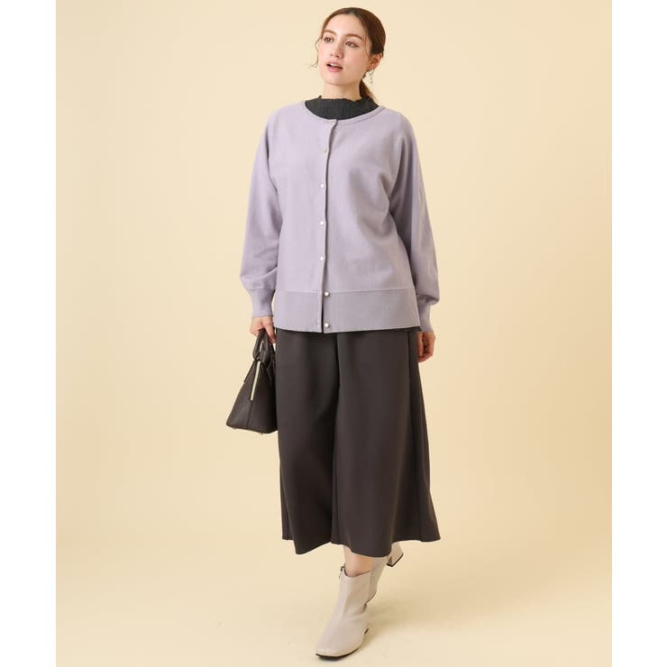 【大きいサイズ/a.v.v×eur3】2WAYカーディガン | eur3 | 詳細画像24 