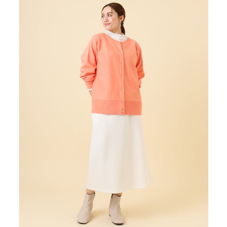 【大きいサイズ/a.v.v×eur3】2WAYカーディガン | eur3 | 詳細画像3 