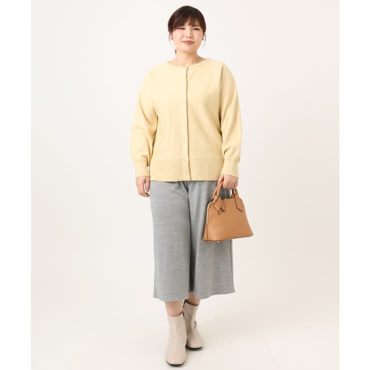 【大きいサイズ/a.v.v×eur3】2WAYカーディガン | eur3 | 詳細画像6 