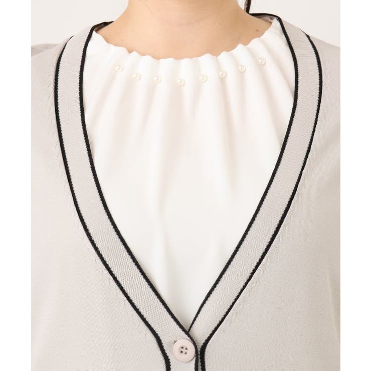 【大きいサイズ】Vネックロングカーディガン | eur3 | 詳細画像19 