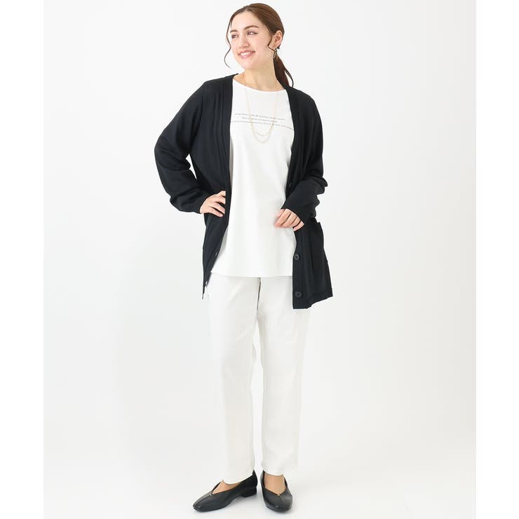 【大きいサイズ】Vネックロングカーディガン | eur3 | 詳細画像27 