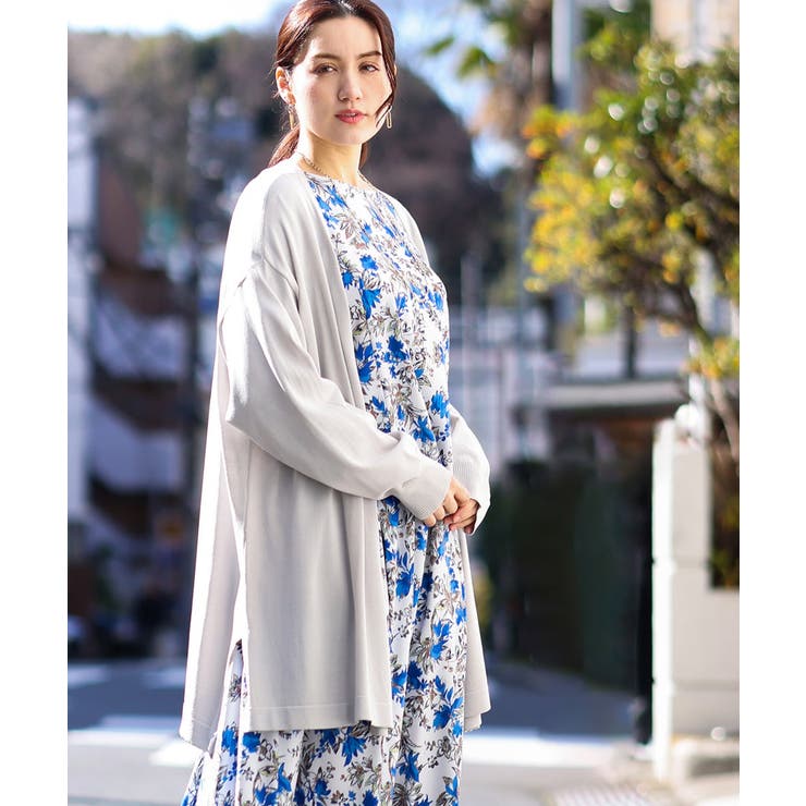 【大きいサイズ】ボクシートッパーカーディガン | eur3 | 詳細画像4 