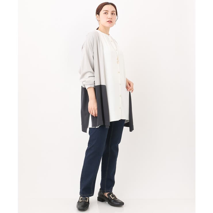 【大きいサイズ】ボクシートッパーカーディガン | eur3 | 詳細画像8 