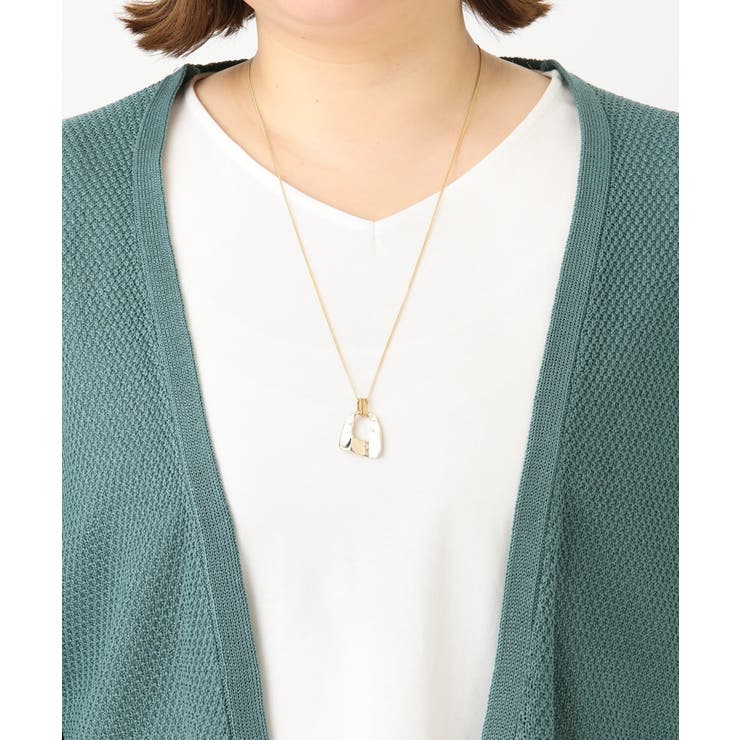 【大きいサイズ】麻タッチトッパーカーディガン | eur3 | 詳細画像9 