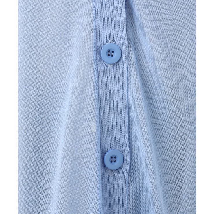 【大きいサイズ/接触冷感】洗えるVネックカーディガン | eur3 | 詳細画像12 