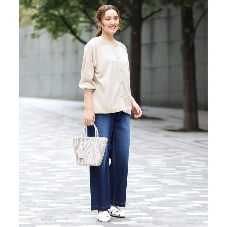 【大きいサイズ/2WAY】ラメシアーカーディガン | eur3 | 詳細画像20 