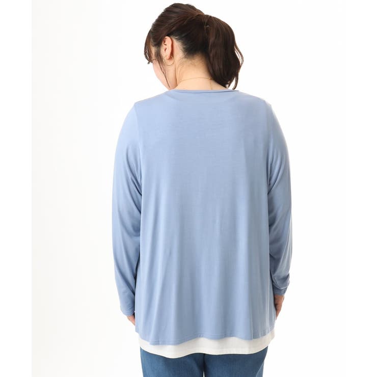 【大きいサイズ/接触冷感/UVカット】Aライン長袖カーディガン | eur3 | 詳細画像9 