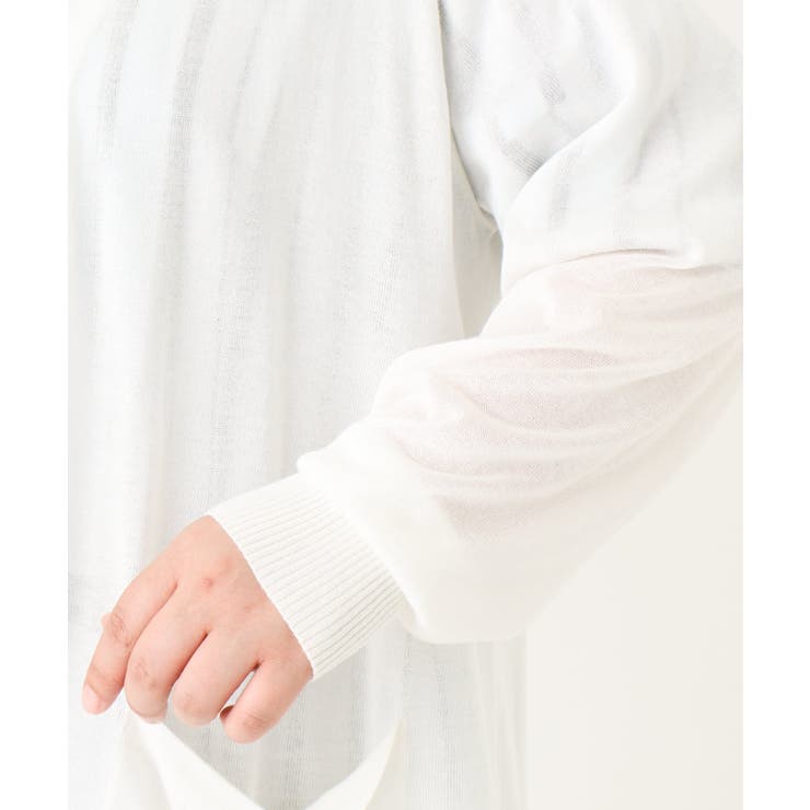 【大きいサイズ】洗えるロングカーディガン | eur3 | 詳細画像14 