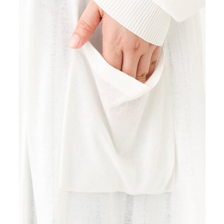 【大きいサイズ】洗えるロングカーディガン | eur3 | 詳細画像15 