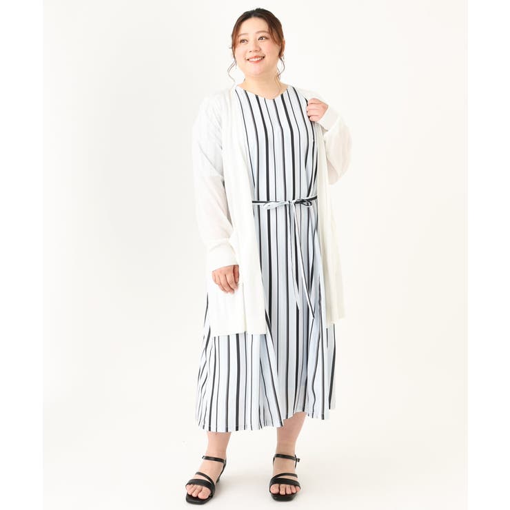 【大きいサイズ】洗えるロングカーディガン | eur3 | 詳細画像19 