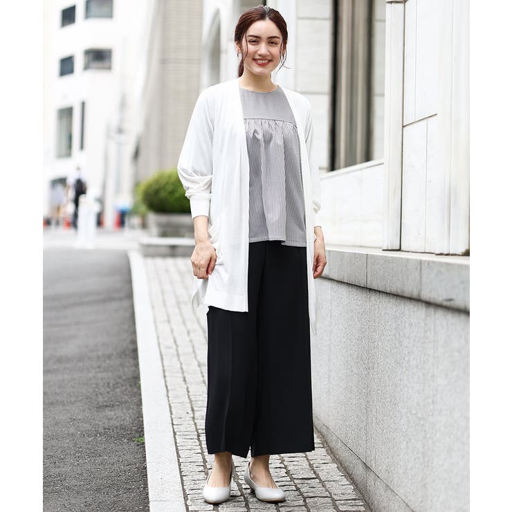 【大きいサイズ】洗えるロングカーディガン | eur3 | 詳細画像7 