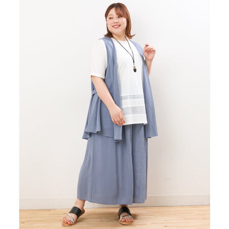 【大きいサイズ/セットアップ対応可】シアーヴィンテージイレヘムジレ | eur3 | 詳細画像16 