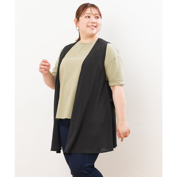 【大きいサイズ/セットアップ対応可】シアーヴィンテージイレヘムジレ | eur3 | 詳細画像23 