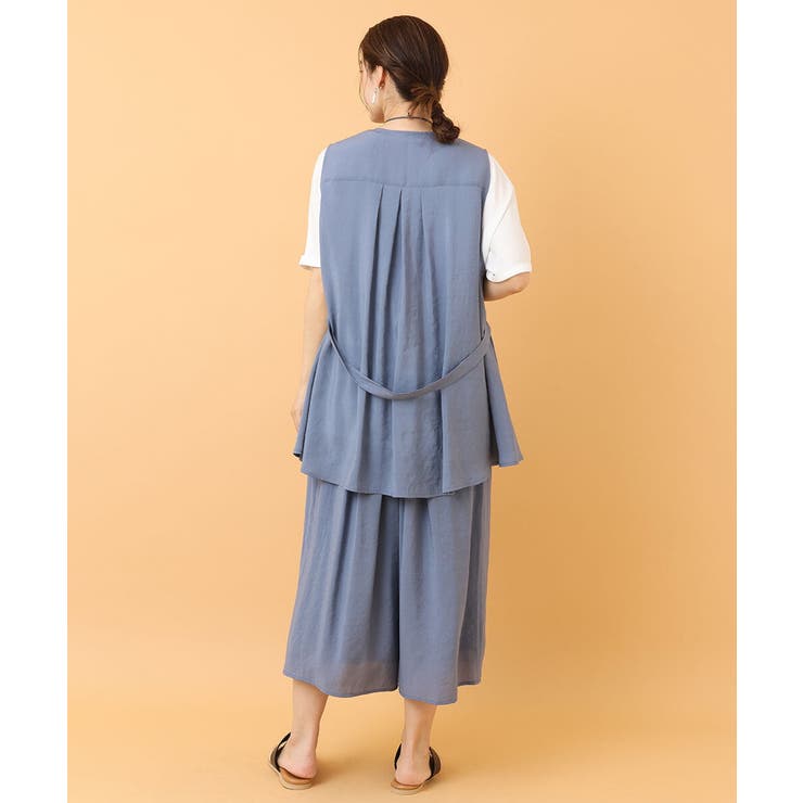 【大きいサイズ/セットアップ対応可】シアーヴィンテージイレヘムジレ | eur3 | 詳細画像4 