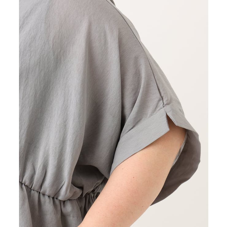 【大きいサイズ/LAVEANGE×eur3】フロントファスナーシア―ブルゾン | eur3 | 詳細画像5 