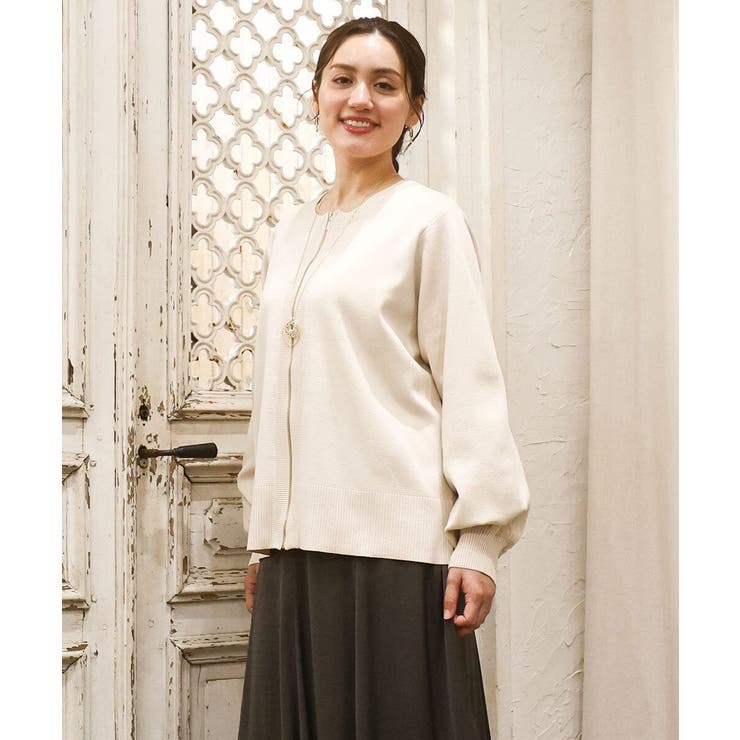 【大きいサイズ】ジップカーディガン | eur3 | 詳細画像22 