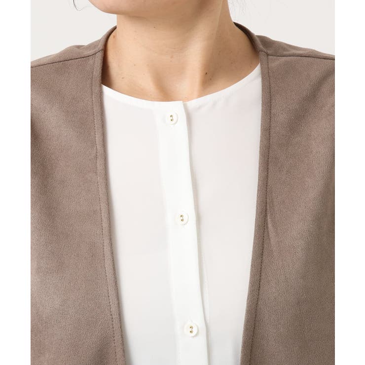 【大きいサイズ】ファーポケットベスト | eur3 | 詳細画像12 