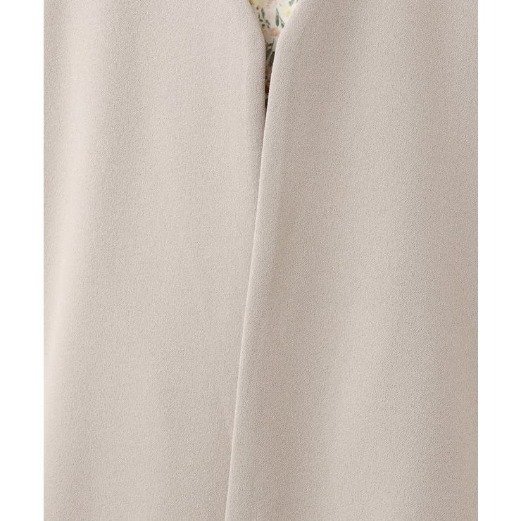 【大きいサイズ】カットジョーゼットVネックジレ | eur3 | 詳細画像13 