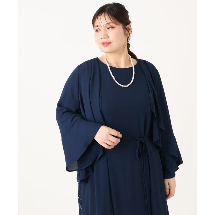 【大きいサイズ】レースコンビボレロ | eur3 | 詳細画像7 