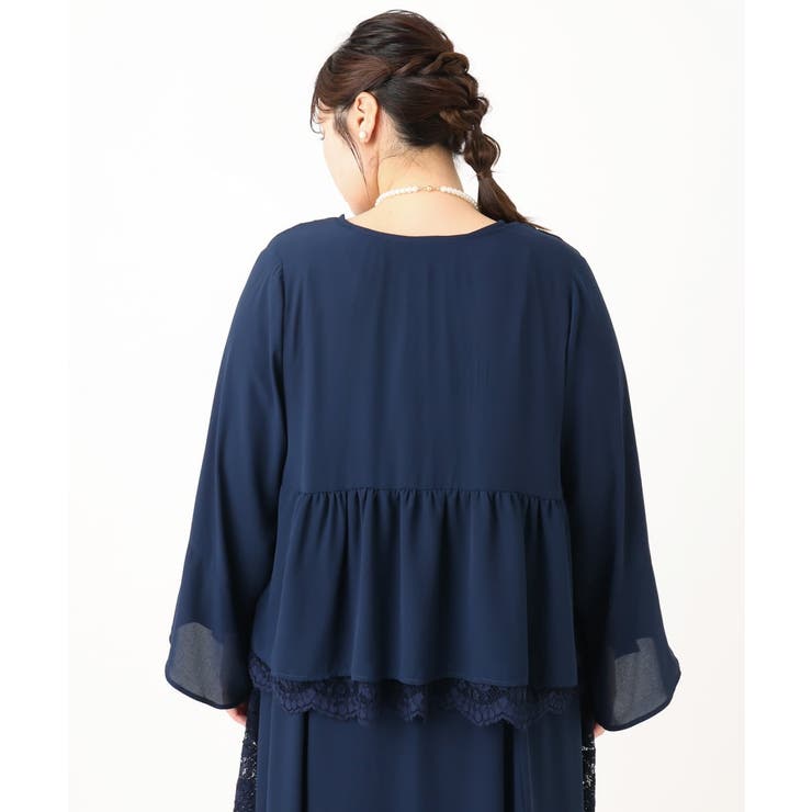 【大きいサイズ】レースコンビボレロ | eur3 | 詳細画像9 