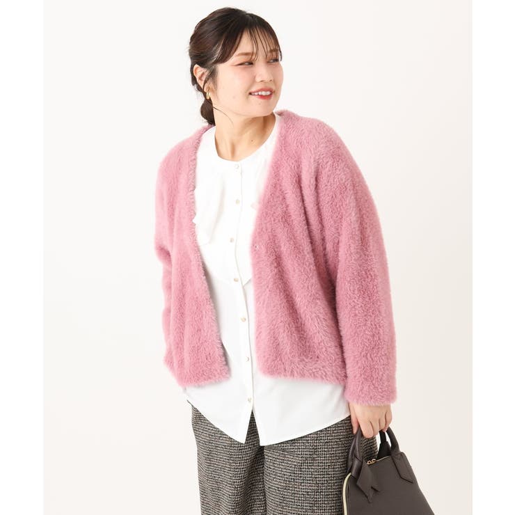 【大きいサイズ】フラッフィージャケット | eur3 | 詳細画像4 