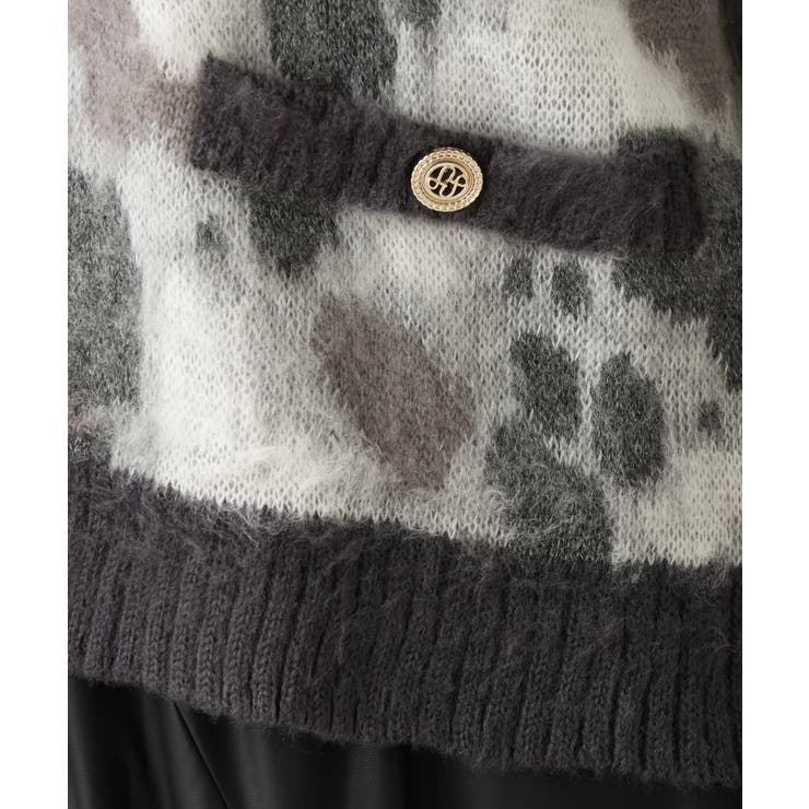 【大きいサイズ】ジャカードカーディガン | eur3 | 詳細画像15 