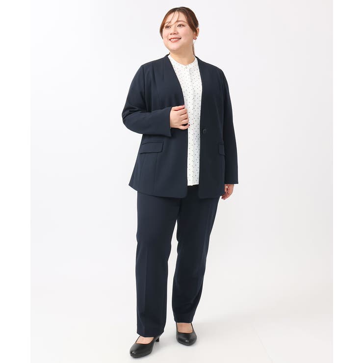 【大きいサイズ 11号サイズあり セットアップ対応】カットジョーゼットストレッチ… | eur3 | 詳細画像16 