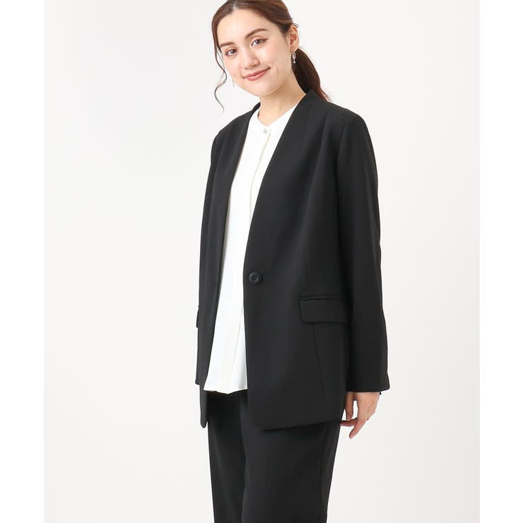 【大きいサイズ 11号サイズあり セットアップ対応】カットジョーゼットストレッチ… | eur3 | 詳細画像18 