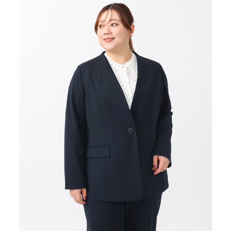 【大きいサイズ 11号サイズあり セットアップ対応】カットジョーゼットストレッチ… | eur3 | 詳細画像7 