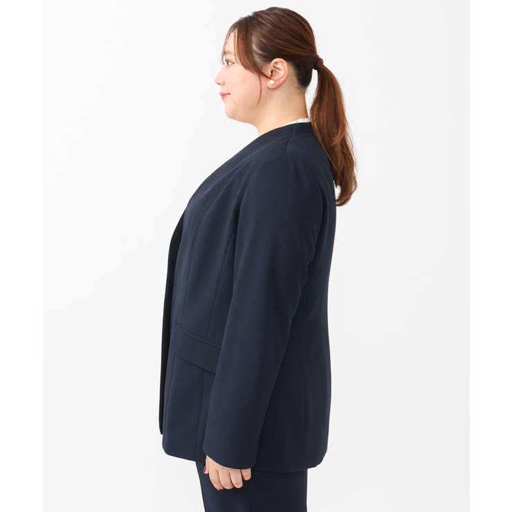 【大きいサイズ 11号サイズあり セットアップ対応】カットジョーゼットストレッチ… | eur3 | 詳細画像8 